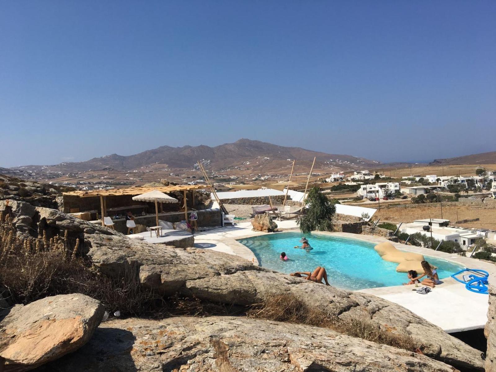 My Oasis Studios Mykonos Klouvas Esterno foto